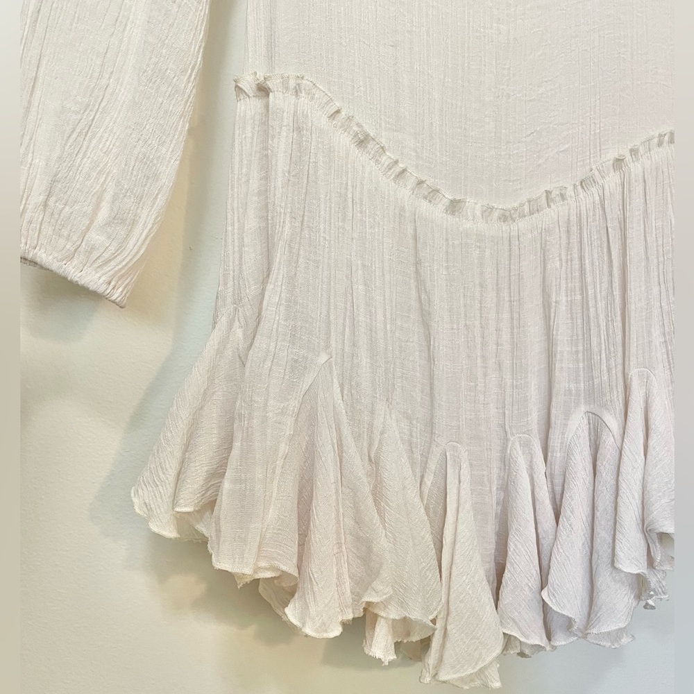Boho Ruffle Hem Dress - Picture 3 of 6